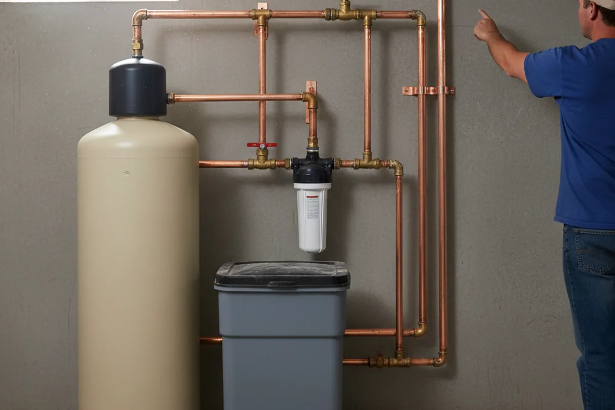 Whole-house water treatment system installed in Roseland